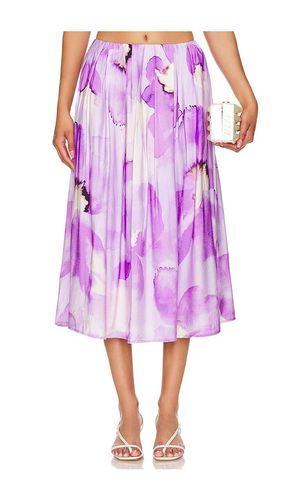 Falda midi leia en color lavanda talla 10 en - Lavender. Talla 10 (también en 12, 2, 4, 6, 8) - Bardot - Modalova
