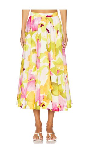 Mirabelle Midi Skirt in Yellow. - size 10 (also in 12, 2, 4, 6, 8) - Bardot - Modalova