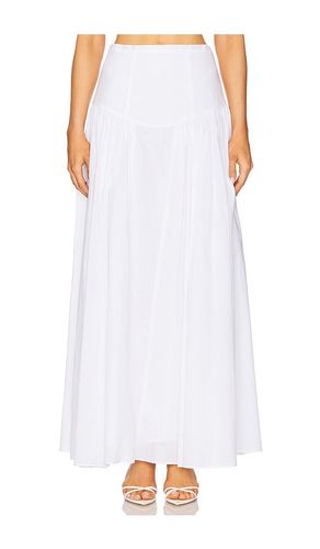 Amorette Maxi Skirt in White. - size 10 (also in 12, 8) - Bardot - Modalova