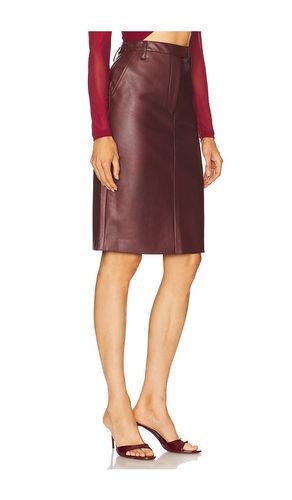Phenix Faux Leather Skirt in . Size 2. Also in 4, 6, 8 - Bardot - Modalova