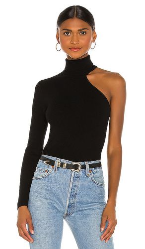 Blusa asymmetric en color talla L en - Black. Talla L (también en XL) - Bardot - Modalova