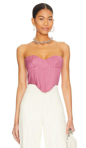 Pin Stripe Bustier Top in Pink. - size 2 (also in 4, 6) - Bardot - Modalova