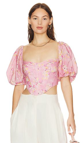 Kiah Corset Top in Pink. - size 10 (also in 12, 2, 4, 6) - Bardot - Modalova