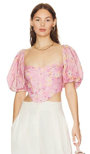 Kiah Corset Top in Pink. - size 10 (also in 12, 2, 4) - Bardot - Modalova