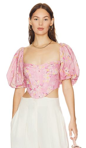 Kiah Corset Top in Pink. - size 10 (also in 4) - Bardot - Modalova