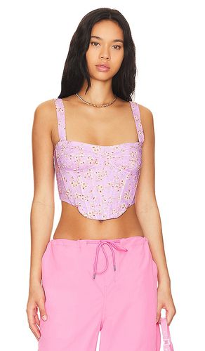 Lani Floral Bustier in Lavender. - size 10 (also in 12, 8) - Bardot - Modalova