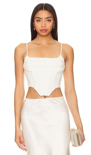 Jocosa Corset Top in White. - size 10 (also in 8) - Bardot - Modalova
