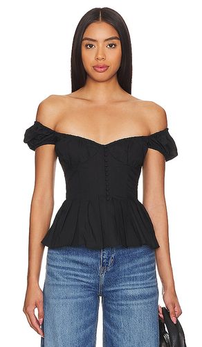 X revolve larna top en color talla 10 en - Black. Talla 10 (también en 2, 4, 6, 8) - Bardot - Modalova