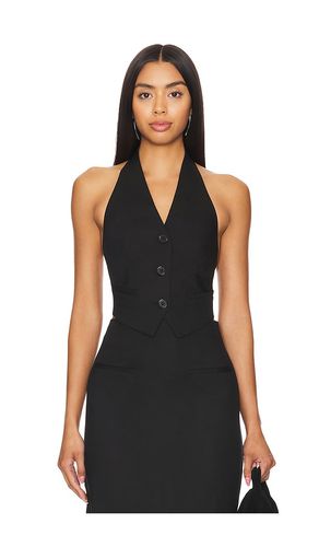 Felda linen vest en color talla 10 en - Black. Talla 10 (también en 12, 2, 4, 6, 8) - Bardot - Modalova