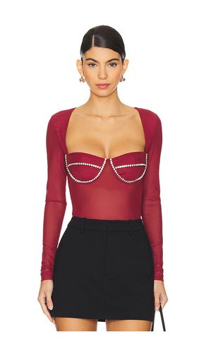 Carter Diamante Bodysuit in . Size M, S, XL, XS - Bardot - Modalova