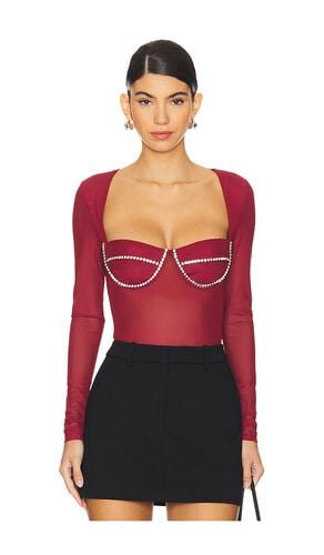 Carter Diamante Bodysuit in . Taglia XS - Bardot - Modalova