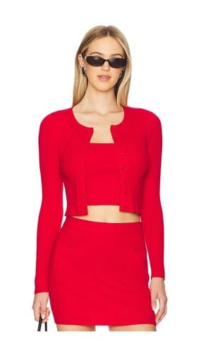 Sarita Knit Top in Red. - size L (also in M, S, XL, XS) - Bardot - Modalova