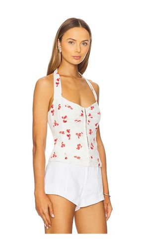 NECKHOLDER-TOP MIT PRINT RIXTON in . Größe 10. Also in 12, 6, 8 - Bardot - Modalova