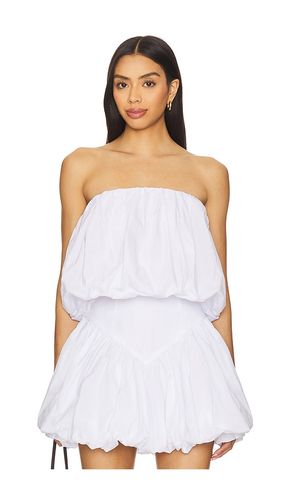 Lissett Poplin Balloon Top in White. - size 10 (also in 12, 6, 8) - Bardot - Modalova