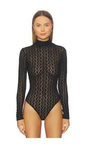 Vezza Floral Mesh Bodysuit in . - size 10 (also in 12, 2, 4, 6, 8) - Bardot - Modalova
