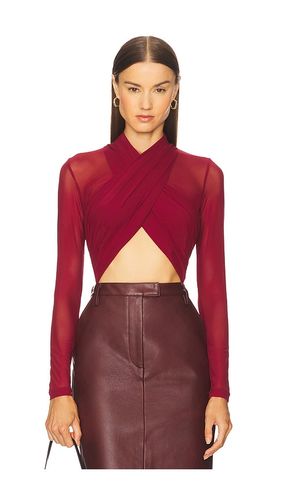 Aliyah Wrap Bodysuit in . - size 10 (also in 12, 2, 4, 6, 8) - Bardot - Modalova