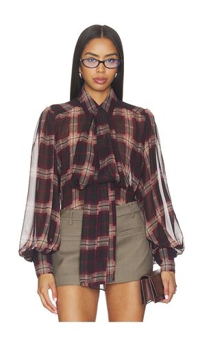 Cecile Neck Tie Shirt in . Taglia 10. Also in 2, 4, 6, 8 - Bardot - Modalova