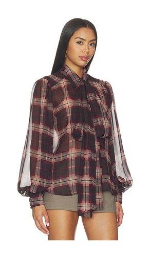 Cecile Neck Tie Shirt in . Taglia 10. Also in 12, 2, 4, 6, 8 - Bardot - Modalova