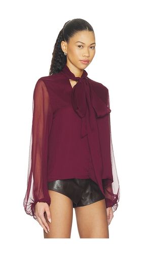 Blusa con cierre frontal solace en color morado talla 10 (también en 2, 4, 6, 8) - Bardot - Modalova