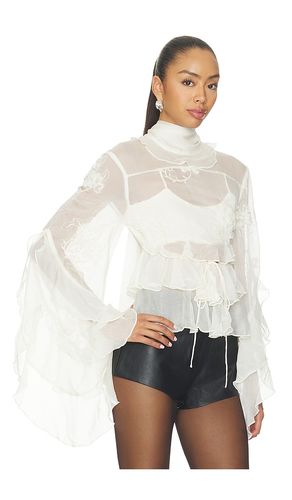 Anyssa Ruffle Blouse in . Size 10. Also in 2, 4, 6, 8 - Bardot - Modalova