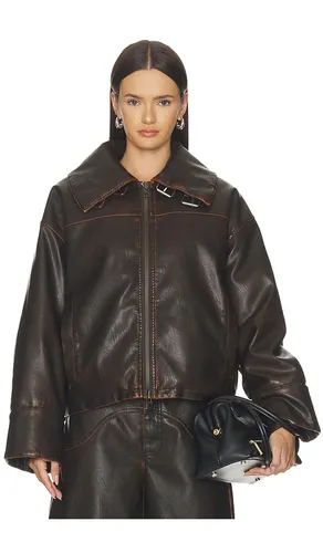 Baani Leather Jacket in Brown. - size 32 (also in 34, 36, 38, 40) - Baum und Pferdgarten - Modalova