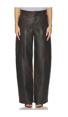 Napolen Leather Pants in Brown. - size 36 (also in 32, 34, 38) - Baum und Pferdgarten - Modalova
