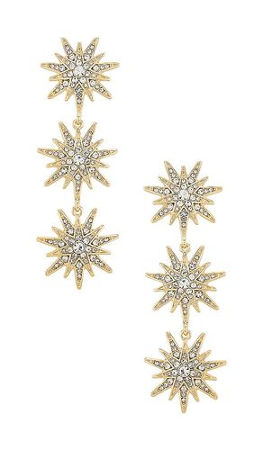 Callisto Drop Earrings in Metallic - BaubleBar - Modalova