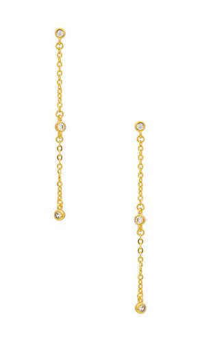 Ophelia18k Gold Plated Earrings in - BaubleBar - Modalova