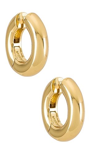 Dalilah Huggie Hoops in Metallic - BaubleBar - Modalova