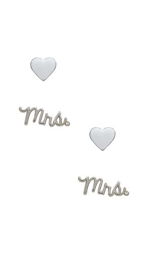 X revolve mrs earring set in color metallic size all in & - Metallic . Size all - BaubleBar - Modalova