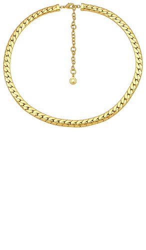Collar scottie en color oro metálico talla all en - Metallic Gold. Talla all - BaubleBar - Modalova