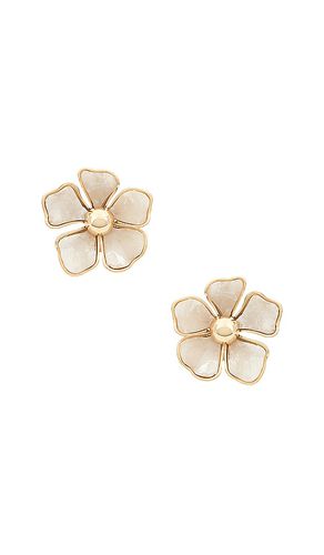 Pendiente flower en color talla all en - White. Talla all - BaubleBar - Modalova