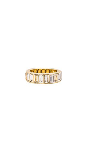 Baguette Stone Ring in . Taglia 8 - BaubleBar - Modalova