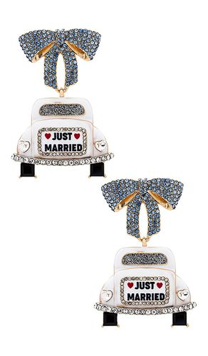 Honeymoon bound earrings in color white size all in - White. Size all - BaubleBar - Modalova
