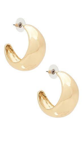 Bubble hoop earrings in color metallic size all in - Metallic . Size all - BaubleBar - Modalova