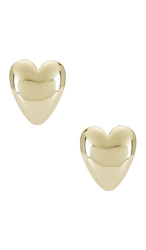 Large Heart Huggie Earrings in - BaubleBar - Modalova