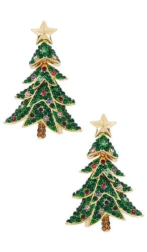 Pendiente de arbol de navidad en color talla all en - Green. Talla all - BaubleBar - Modalova