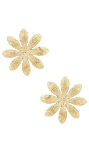 Shyla Earrings in Metallic Gold - BaubleBar - Modalova