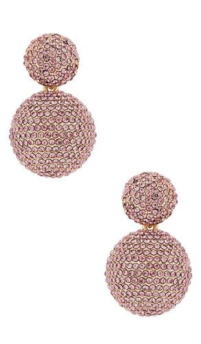 Pendientes largos azharia en color talla all en - Blush. Talla all - BaubleBar - Modalova