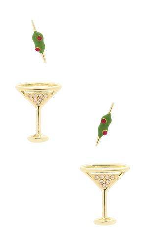 Martini Earring Set in Metallic - BaubleBar - Modalova