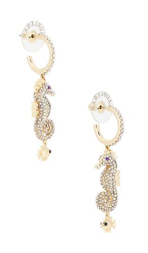 Vela Seahorse Earrings in Metallic Neutral - BaubleBar - Modalova