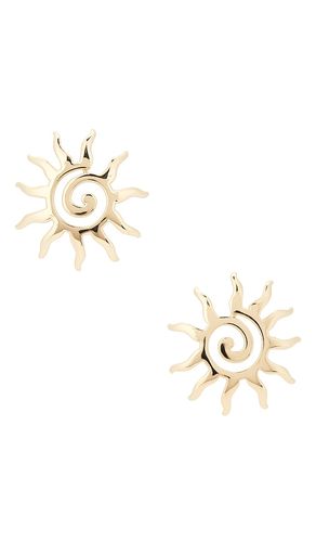 Cyra Sun Earrings in Metallic - BaubleBar - Modalova
