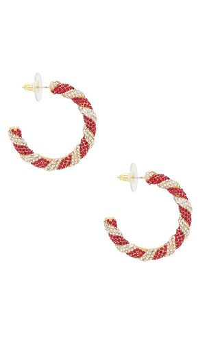 Peppermint Hoop Earrings in - BaubleBar - Modalova