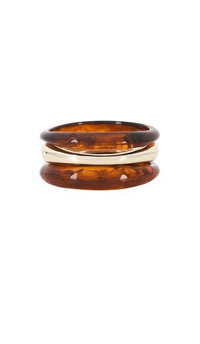 Raven Resin Bangle Set in - BaubleBar - Modalova