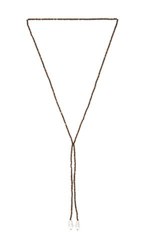 Semi Precious Pearl Wrap Necklace in - BaubleBar - Modalova