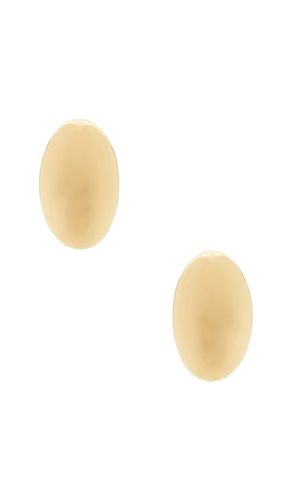 Oval Statement Stud Earrings in - BaubleBar - Modalova