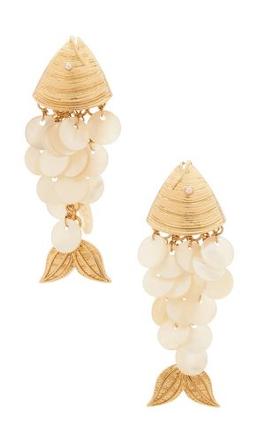 Ripple Effect Fish Earrings in - BaubleBar - Modalova