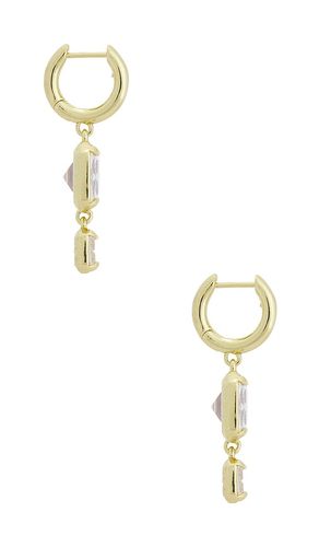 Pendientes largos felicity en color oro metálico talla all - BaubleBar - Modalova