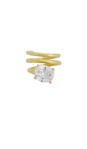 Jennifer Gold Spiral Ring in . Taglia 6. Also in 7, 8 - BaubleBar - Modalova