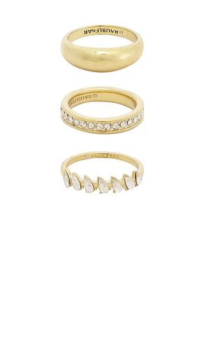 CHUNKY RING-SET CHUNKY RING SET in . Größe 7. Also in 8 - BaubleBar - Modalova